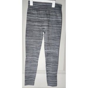 Eye Candy Women's Gray Legging Pants Pull On Stretch Black Large One Size Yoga